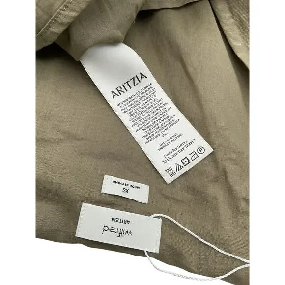 Wilfred Tiered Green Hampstead Dress Size XS - Picture 3 of 3